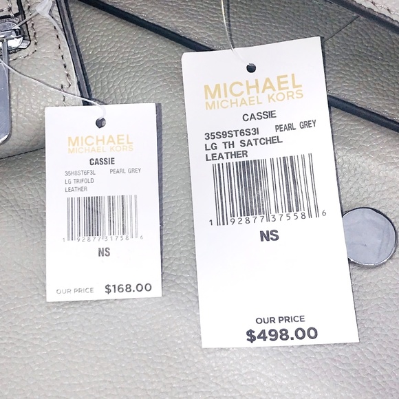 Michael Kors Cassie Large TH Satchel Wallet Set - Picture 8 of 8